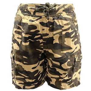 Boys Regular Camo Print Boys Shorts