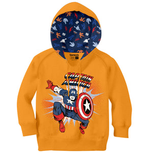 Captain America Boys Hoodies