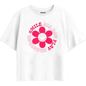 Girls Regular Boxy Tshirt