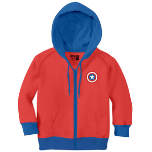 BOYS Captain America ZIPPER HOODIE