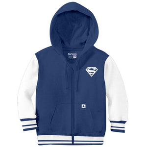 BOYS Superman ZIPPER HOODIE