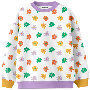 Girls Printed Sweatshirt