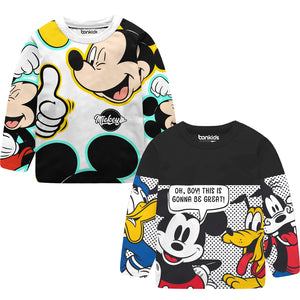 Boys Full sleeve Disney Combo