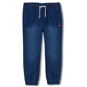 Boys Blue Darw Cord Jeans Jogger Fit