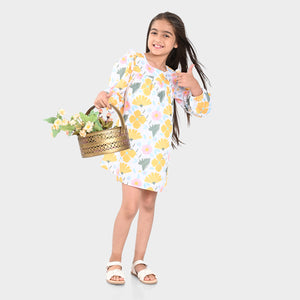 Girls Dress Multi