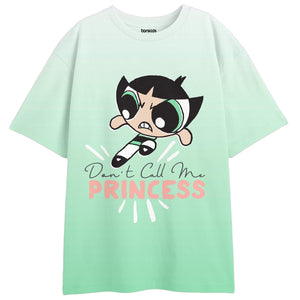 Girls Power Puff Over Size Tshirt