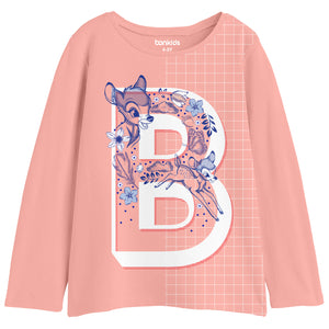 Girls Printed Full Sleeve tshirt