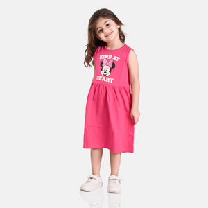 Girls Mini Mouse Printed Dress