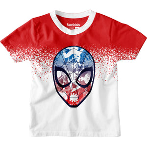 Spiderman White Boys T-SHIRT