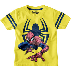 Spiderman Yellow Boys T-SHIRT