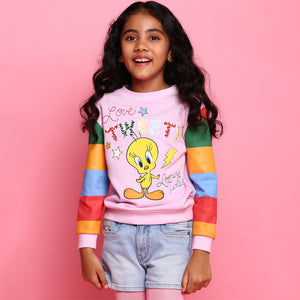 Tweety Girls Relax Sweatshirt