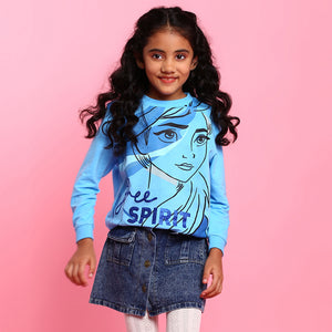 Elsa Free Spirit Girls Relax Sweatshirt