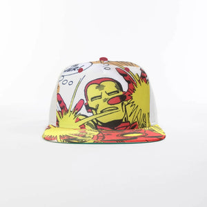 Boys Iron Man Flat Brim Cap