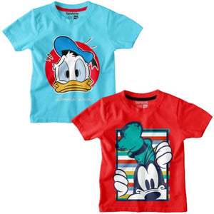 Goofy And Donald Duck Combo Boys T-SHIRT