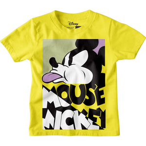 Mickey Mouse Yellow Boys T-SHIRT