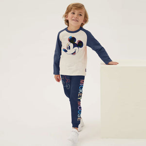 Mickey Mouse Navy Blue Boys Joggers