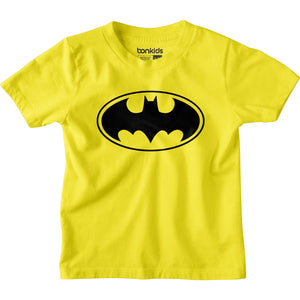Batman Logo Yellow Boys T-SHIRT