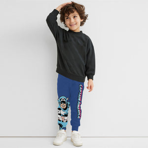 Captain America Blue Boys Joggers