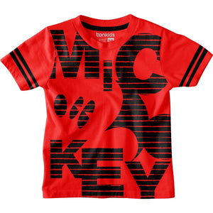 Mickey Red Boys T-SHIRT