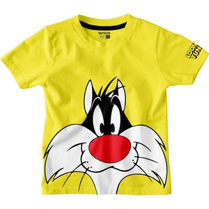 Looney Tunes Yellow Boys T-SHIRT