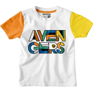 Avengers White Boys T-SHIRT