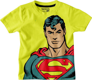 Superman Yellow Boys T-SHIRT