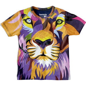 Lion Face Boys T-SHIRT