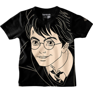 HARRY POTTER BLACK BOYS T-SHIRT