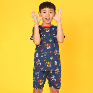 Marvel Comics Boys Printed Jersey Sets