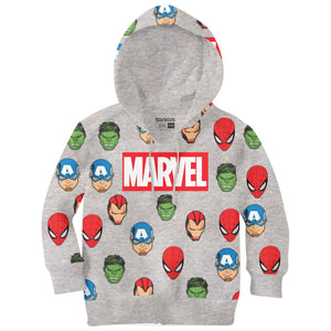 Marvel Grey Boys Hoodie