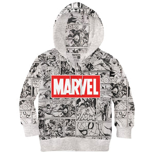 Marvel Grey Boys Hoodie