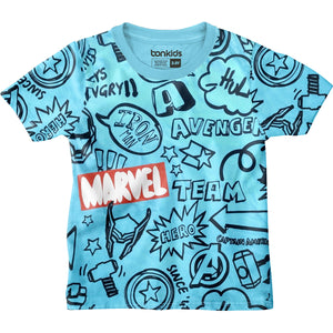 Marvel Blue Boys T-SHIRT