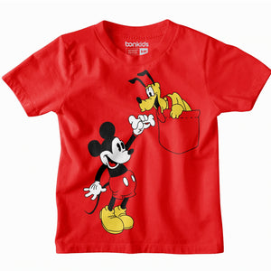 Mickey Falling Boys T-SHIRT