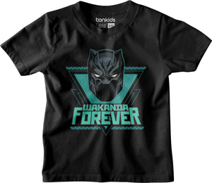 BLACK PANTHER BLACK BOYS T-SHIRT