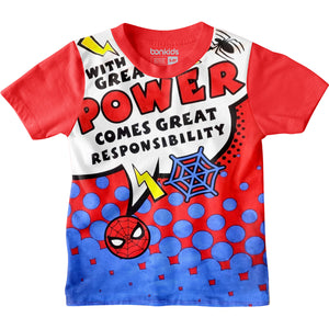 Spiderman Red Boys T-SHIRT