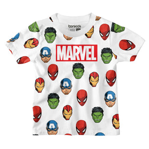 Marvel White Boys T-SHIRT